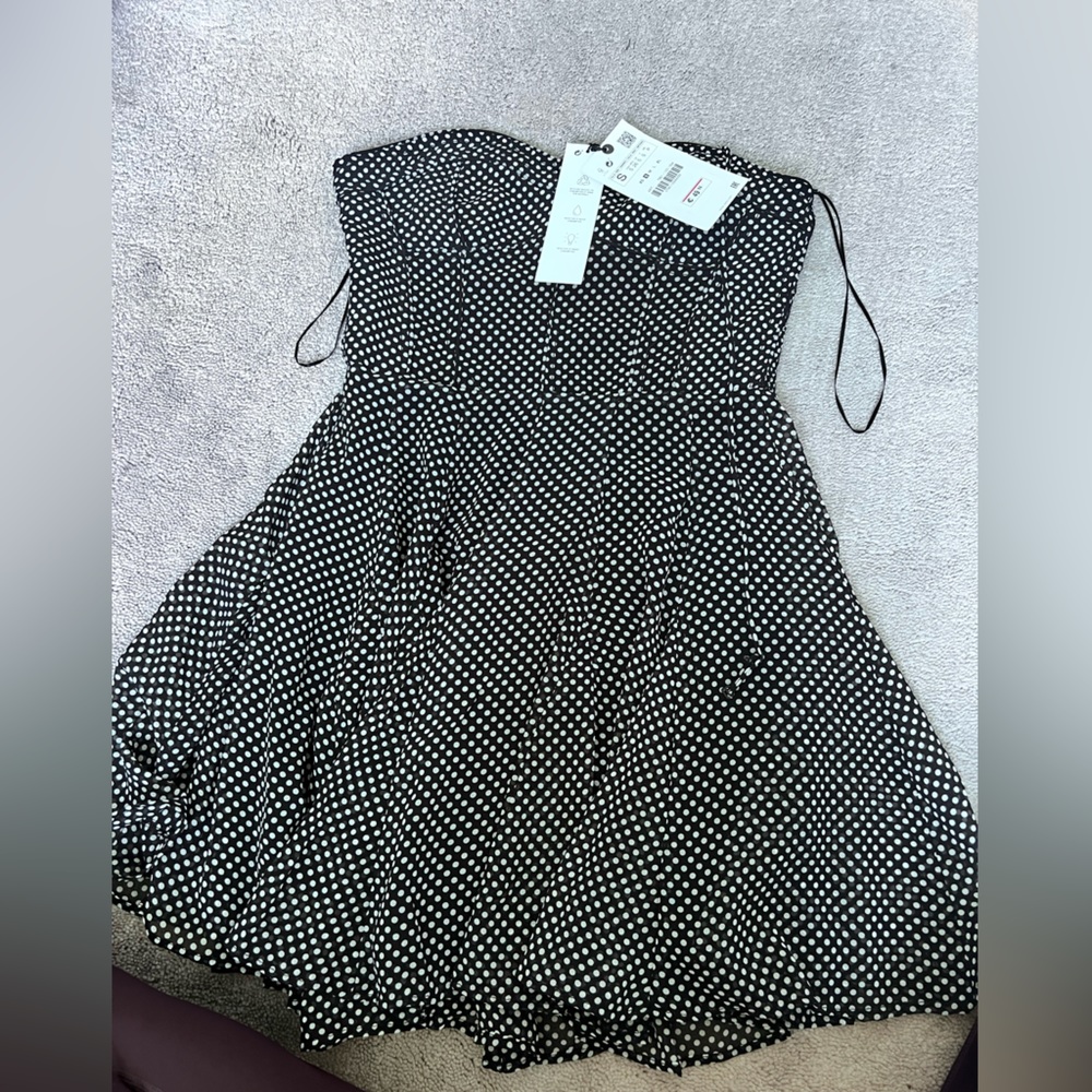 Zara Polka Dot Limited Mini Dress (S)
